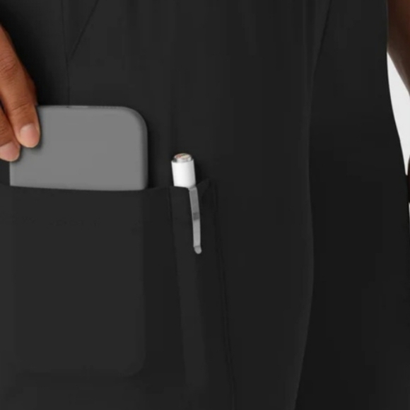 Wisk Scrub Women's Stylish Black Jogger Pants - Picture 8 of 11